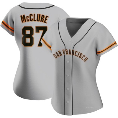 Women's Kade McClure San Francisco Giants Authentic Gray Road Jersey