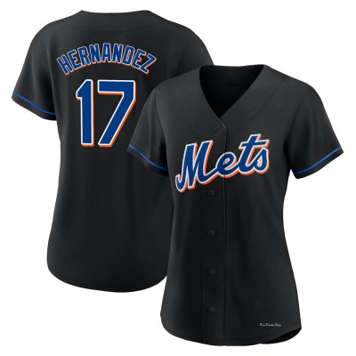 Women's Keith Hernandez New York Mets Authentic Black 2022 Alternate Jersey