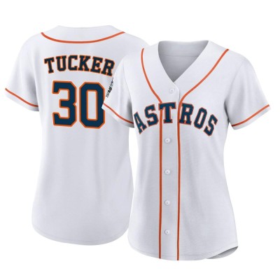 Women's Kyle Tucker Houston Astros Authentic White 2022 World Series Home Jersey