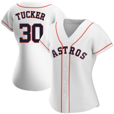 Women's Kyle Tucker Houston Astros Authentic White Home Jersey