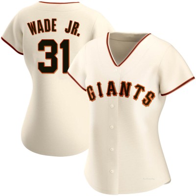 Women's LaMonte Wade Jr. San Francisco Giants Authentic Cream Home Jersey