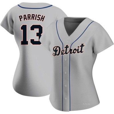 Women's Lance Parrish Detroit Tigers Authentic Gray Road Jersey