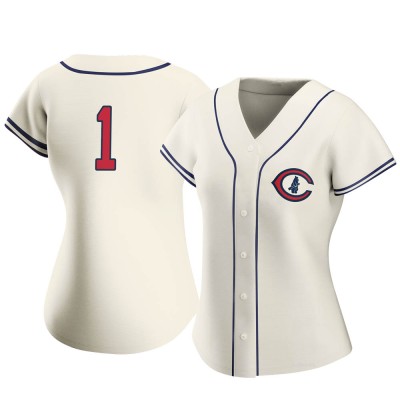 Women's Larry Bowa Chicago Cubs Authentic Cream 2022 Field Of Dreams Jersey