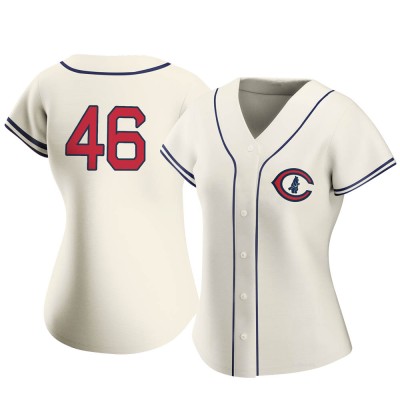 Women's Lee Smith Chicago Cubs Authentic Cream 2022 Field Of Dreams Jersey