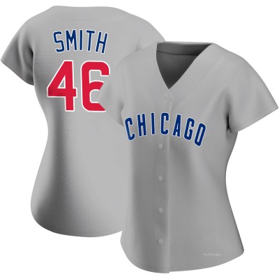 Women's Lee Smith Chicago Cubs Authentic Gray Road Jersey