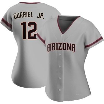 Women's Lourdes Gurriel Jr. Arizona Diamondbacks Authentic Gray Road Jersey