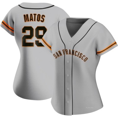 Women's Luis Matos San Francisco Giants Authentic Gray Road Jersey