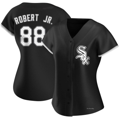 Women's Luis Robert Jr. Chicago White Sox Replica Black Alternate Jersey