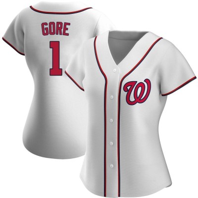 Women's MacKenzie Gore Washington Nationals Authentic White Home Jersey