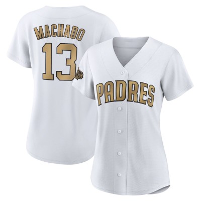 Women's Manny Machado San Diego Padres Game White Authentic 2022 All-Star Jersey