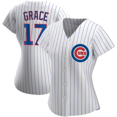 Women's Mark Grace Chicago Cubs Authentic White Home Jersey