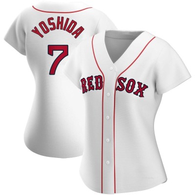 Women's Masataka Yoshida Boston Red Sox Authentic White Home Jersey