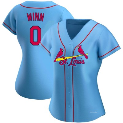 Women's Masyn Winn St. Louis Cardinals Authentic Light Blue Alternate Jersey