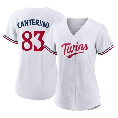 Women's Matt Canterino Minnesota Twins Authentic White Home Jersey