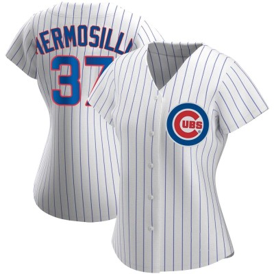 Women's Michael Hermosillo Chicago Cubs Authentic White Home Jersey