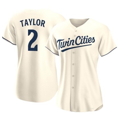 Women's Michael Taylor Minnesota Twins Authentic Cream Alternate Jersey