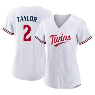 Women's Michael Taylor Minnesota Twins Authentic White Home Jersey