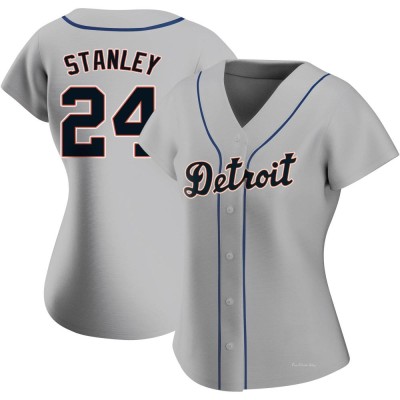 Women's Mickey Stanley Detroit Tigers Authentic Gray Road Jersey