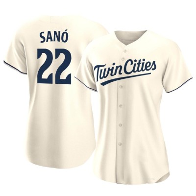 Women's Miguel Sano Minnesota Twins Authentic Cream Alternate Jersey