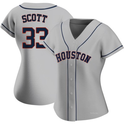 Women's Mike Scott Houston Astros Authentic Gray Road 2020 Jersey