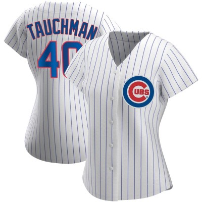 Women's Mike Tauchman Chicago Cubs Authentic White Home Jersey