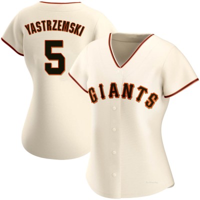 Women's Mike Yastrzemski San Francisco Giants Authentic Cream Home Jersey