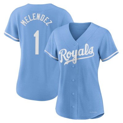 Women's MJ Melendez Kansas City Royals Authentic Light Blue 2022 Alternate Jersey