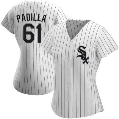 Women's Nicholas Padilla Chicago White Sox Authentic White Home Jersey