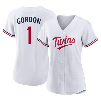 Women's Nick Gordon Minnesota Twins Authentic White Home Jersey