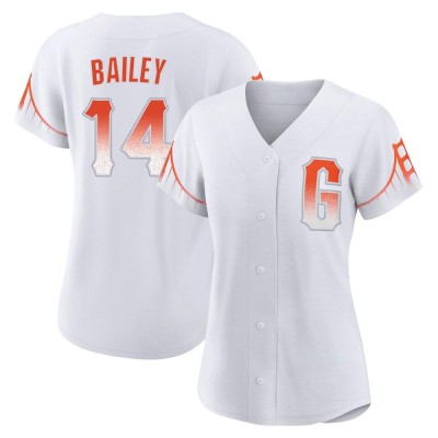 Women's Patrick Bailey San Francisco Giants Authentic White 2021 City Connect Jersey