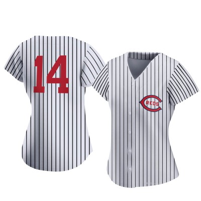 Women's Pete Rose Cincinnati Reds Authentic White 2022 Field Of Dreams Jersey