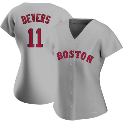 Women's Rafael Devers Boston Red Sox Authentic Gray Road Jersey