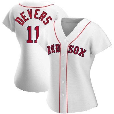 Women's Rafael Devers Boston Red Sox Replica White Home Jersey