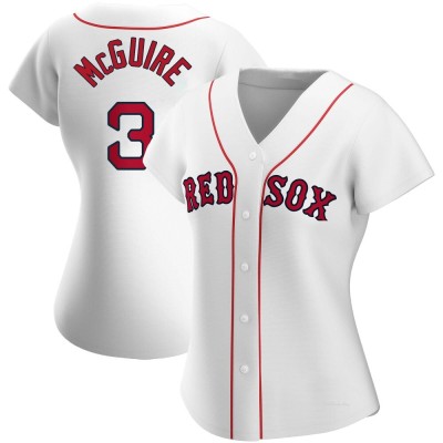 Women's Reese McGuire Boston Red Sox Authentic White Home Jersey