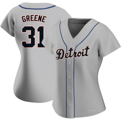 Women's Riley Greene Detroit Tigers Authentic Gray Road Jersey