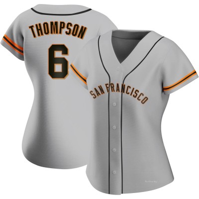 Women's Robby Thompson San Francisco Giants Authentic Gray Road Jersey