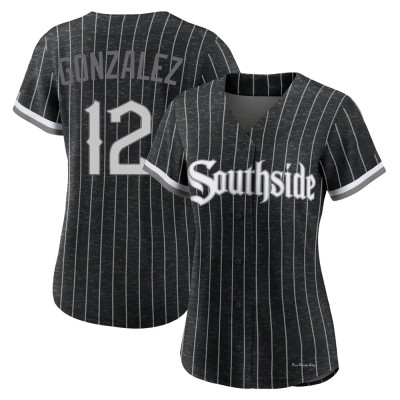 Women's Romy Gonzalez Chicago White Sox Replica Black 2021 City Connect Jersey