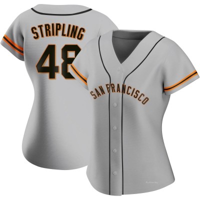 Women's Ross Stripling San Francisco Giants Authentic Gray Road Jersey