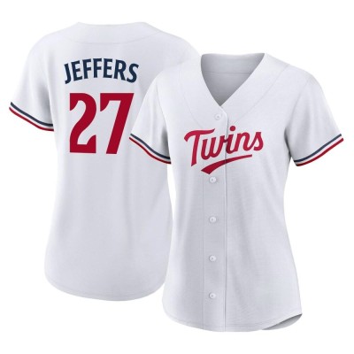 Women's Ryan Jeffers Minnesota Twins Authentic White Home Jersey