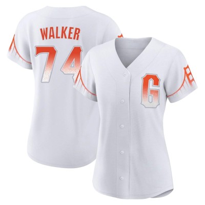 Women's Ryan Walker San Francisco Giants Authentic White 2021 City Connect Jersey