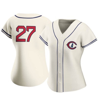 Women's Seiya Suzuki Chicago Cubs Authentic Cream 2022 Field Of Dreams Jersey