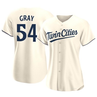 Women's Sonny Gray Minnesota Twins Authentic Cream Alternate Jersey