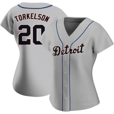 Women's Spencer Torkelson Detroit Tigers Authentic Gray Road Jersey