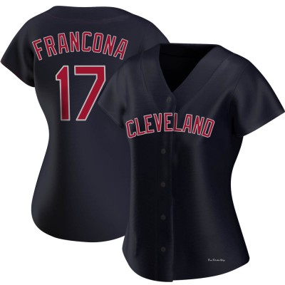 Women's Terry Francona Cleveland Guardians Authentic Navy Alternate Jersey