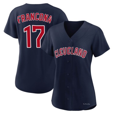 Women's Terry Francona Cleveland Guardians Authentic Navy Alternate Jersey