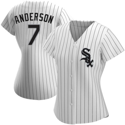 Women's Tim Anderson Chicago White Sox Replica White Home Jersey