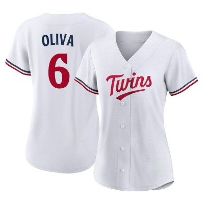 Women's Tony Oliva Minnesota Twins Authentic White Home Jersey