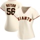 Women's Tony Watson San Francisco Giants Authentic Cream Home Jersey