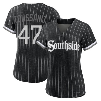 Women's Touki Toussaint Chicago White Sox Authentic Black 2021 City Connect Jersey