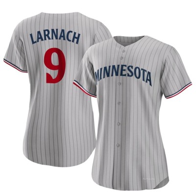 Women's Trevor Larnach Minnesota Twins Authentic Gray Road Jersey